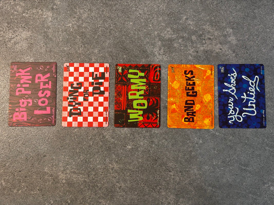 Zestaw kart SpongeBob HR / SCR – wybierz ilość - MYSTERYBOX🎴