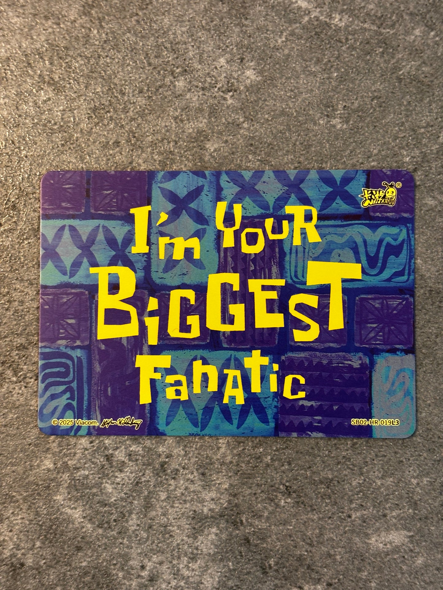 SpongeBob SquarePants – HR – I'M YOUR BIGGEST FANATIC